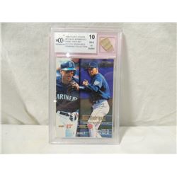1995 FLEER ALEX RODRIGUEZ #77 BAT GRADED CARD