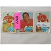 Image 1 : LOT 3 1960 49ERS FOOTBALL CARDS