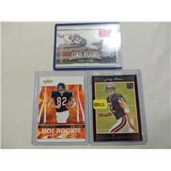LOT 3 GREG OLSEN ROOKIE FOOTBALL CARDS