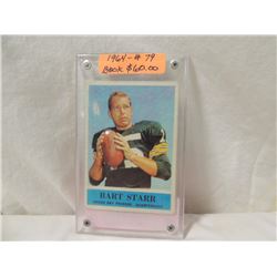 1964 TOPPS BART STARR #79 FOOTBALL CARD