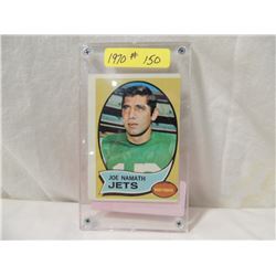 1970 TOPPS JOE NAMATH #150 FOOTBALL CARD