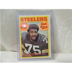 1972 TOPPS JOE GREENE #230 FOOTBALL CARD