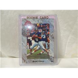 1991 CLASSIC BRETT FAVRE #129 ROOKIE FOOTBALL CARD