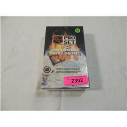 NHL PRO SET SERIES 2 WAX PACK BOX