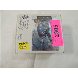 1997-98 PINNACLE HOCKEY CARDS