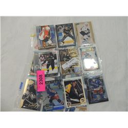 LOT 18 MISC STAR & ROOKIE HOCKEY CARDS