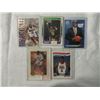 Image 1 : LOT 5 MISC BASKETBALL CARD:ROBINSON, MALONE, MOURN