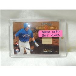 2003 DONRUSS RAFAEL PALMEIRO GAME BAT CARD