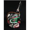 Image 2 : HENRY H. HUNT JR. FORT RUPERT, KILLER WHALE MASK 13.5" (22" INC. FIN) X 13" WIDE
