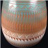Image 2 : NAVAJO CERAMIC, HAND PAINTED AND SIGNED "ERNEST WATCHMAN" 10" HIGH X 7.5" WIDE (AT BASE)