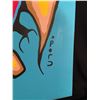Image 2 : CHRISTIAN MORRISSEAU, "SHAMANS GRANDCHILDREN" ACRYLIC ON CANVAS 22" X 29"
