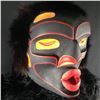 Image 2 : CHARLES JOSEPH SR. WILDMAN SCULPTURE, HAND CARVED FROM RED CEDAR WITH REMOVABLE MASK. THE