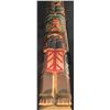 Image 3 : TREVOR HUNT, 16.5 FOOT (199") TALL TOTEM POLE, FEATURING 4 FIGURES, HAND CARVED 23" DIAMETER