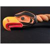Image 2 : CHARLES JOSEPH SR., HAND CARVED LARGE EAGLE SPOON 29.5" LONG X 6.5" WIDE
