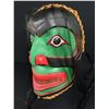 Image 2 : KURTIS ANTONE, BECOMING GIGIT MASK, WITH HORSE HAIR 16" HIGH X 10" WIDE X 8" DEEP