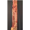 Image 2 : ANTIQUE 5 FIGURE TOTEM, 82" HIGH (WINGS MISSING)