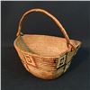 Image 2 : RARE NORTHWEST COAST BOAT BASKET WITH HANDLE, 9.5" LONG X 4" HIGH