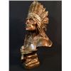 Image 3 : CHIEF SCULPTURE 21" HIGH X 13" WIDE