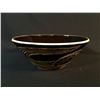 Image 2 : STEWART JACOBS, "WOLF" HAND PAINTED AND CARVED CERAMIC 4.5" HIGH X 11" DIAMETER