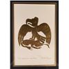 Image 2 : PAIR OF BILL REID, BLOCK SIGNED PRINTS