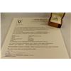 Image 8 : ONE LADIES PLATINUM "AMORIQUE BY BIRKS" DIAMOND SET ENGAGMENT RING. SET WITH ONE CUSHION SHAPED