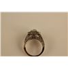Image 4 : ONE 14KT WHITE GOLD LADIES DIAMOND ENGAGEMENT RING, SET WITH ONE 1.20CT DIAMOND SQUARE BRILLIANT
