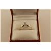 Image 1 : ONE 14KT WHITE GOLD LADIES DIAMOND SOLITAIRE ENGAGEMENT RING, SET WITH ONE 0.60CT RADIANT CUT