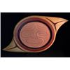 Image 2 : SUSAN POINT, "WHEN MY PEOPLE CAME TOGETHER", EMBOSSED PAPER AND POLYCHROMED RED CEDAR PANELS, EACH