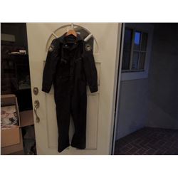 CAPTAIN AMERICA THE WINTER SOLDIER SCREEN USED S.H.I.E.L.D. JUMP SUIT WITH PATCH