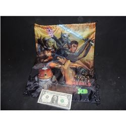 STAR WARS NAP SACK BAG NO RESERVE!