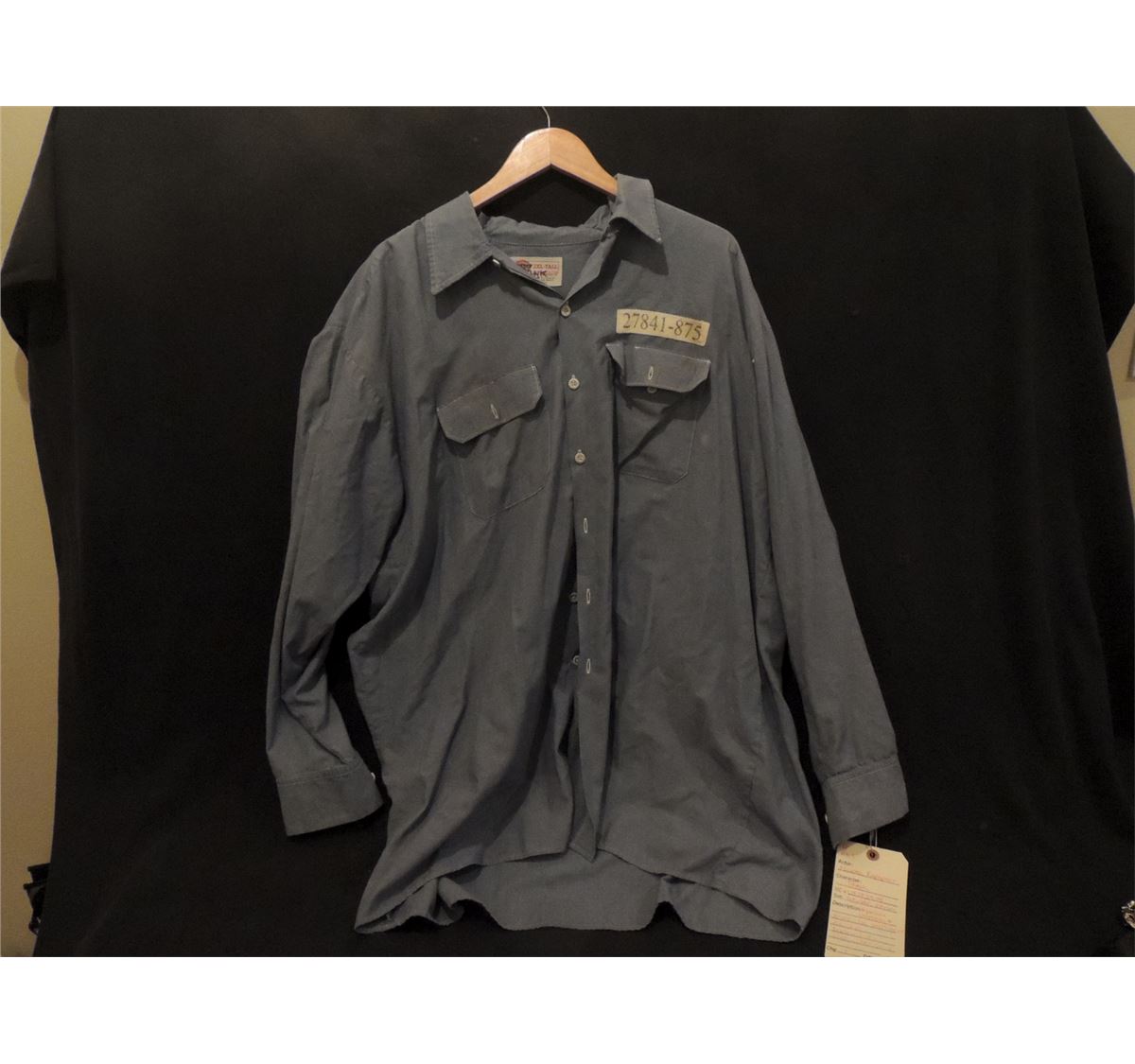 MY NAME IS EARL FRANK'S SCREEN MATCHED PRISON SHIRT ...