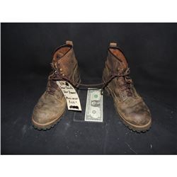 MAXIMUM RISK JEAN CLAUDE VAN DAMME SCREEN WORN BOOTS