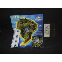 JURASSIC WORLD OOAK PROTOTYPE BROCHURE