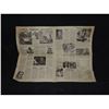 Image 2 : BATTLE FOR THE PLANET OF THE APES RARE PROMO PAPER