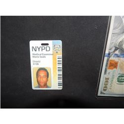 CSI ? NEW YORK MEDICAL EXAMINER BADGE