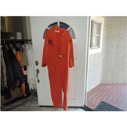 THE WALKING DEAD SCREEN USED BLOODY PRISON UNIFORM