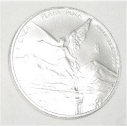 2011 SILVER MEXICAN LIBERTAD 1oz .999 FINE SILVER!! COIN CAME OUT OF SAFE BOX!!