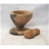 Image 2 : Cherokee Pottery Mortar and Pestle