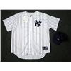 Image 2 : Custom Made New York Yankees Majestic Jersey and Hat