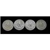 Image 2 : 4 High Grade Washington Silver Quarters