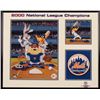 Image 1 : Looney Tunes Lithgraph Framed Taz Daffy Bugs NY Mets LE