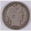 Image 1 : 1909-S BARBER HALF DOLLAR, VF