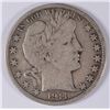 Image 1 : 1911 BARBER HALF DOLLAR, VF