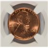 Image 2 : 1946 LINCOLN CENT, NGC MS-66 RED