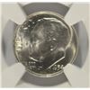 Image 2 : 1954 ROOSEVELT DIME, NGC MS-66 FULL TORCH