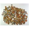 Image 1 : Foriegn coin lot, 5 pounds of coins, approx 500 coins