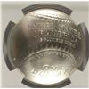 Image 3 : 2014 BASEBALL HALL OF FAME COMMEMORATIVE SILVER DOLLAR, NGC MS-69