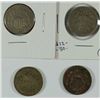 Image 1 : (4) SHIELD NICKELS (66, 67, 69, 75)