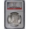 Image 1 : 1881 MORGAN DOLLAR NGC MS-64