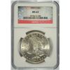 Image 1 : 1890-S MORGAN DOLLAR NGC MS-63